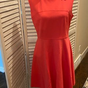 NWT coral sleeveless dress.